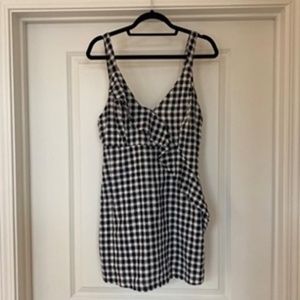 Plaid Checkered Ruffle Dress